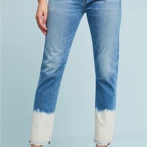 Citizens Of Humanity Blue Agnes crop Jeans